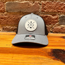 Load image into Gallery viewer, Richardson Woven Quad Logo Trucker