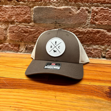 Load image into Gallery viewer, Richardson Woven Quad Logo Trucker