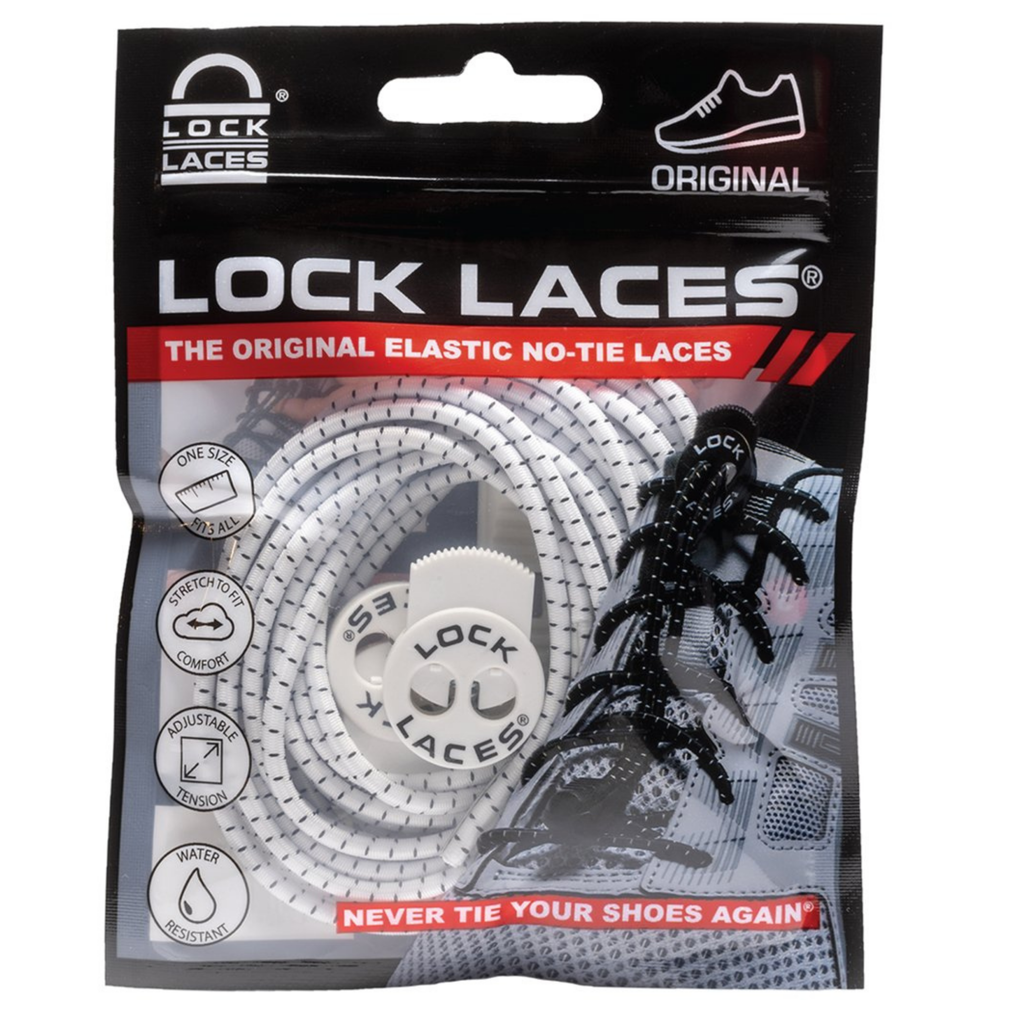 Lock Laces (Black)